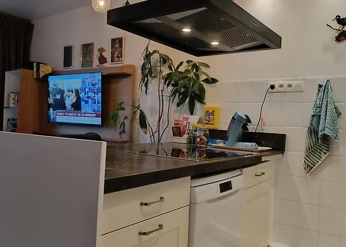 Centre 13 Quai Godefroid Kurth Pour 2 Pers A 25 Min Gare Guillemins Lägenhet